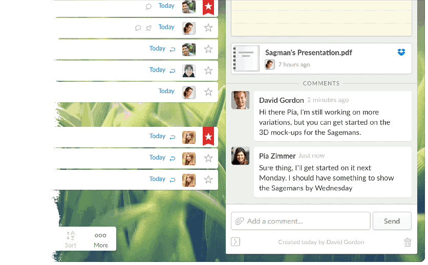 Wunderlist screenshot